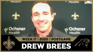 Drew Brees on NFC South Sweep in Win | Saints-Panthers Postgame