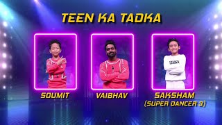 Dance Dedicated to Sony TV! Soumit, Vaibhav \u0026 Saksham! Super Dancer Chapter 4! Amazing Dance, Mixed