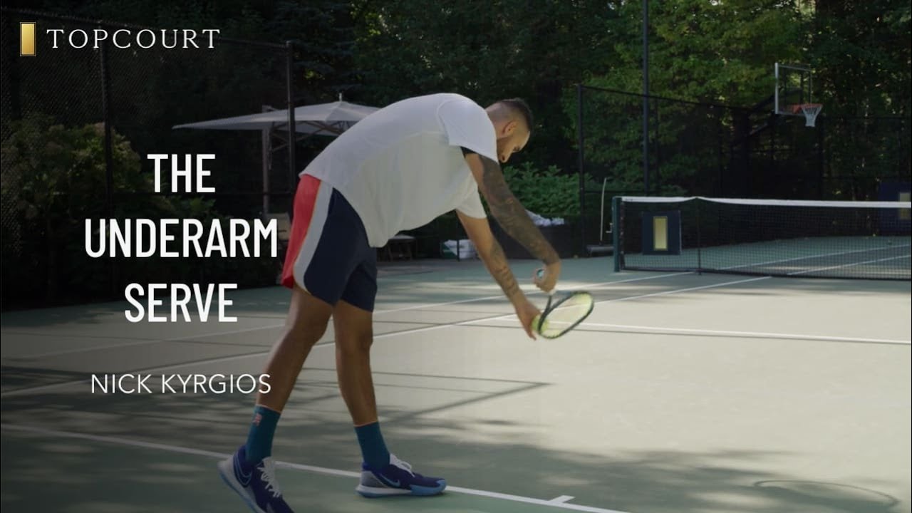 Nick Kyrgios: The Underarm Serve | TopCourt - YouTube