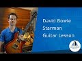 David Bowie: Starman (Guitar Tutorial)