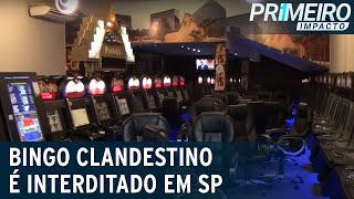 Polícia estoura bingo clandestino na zona leste de SP | Primeiro Impacto (11/03/21)