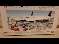 Delta Airlines B757 & B777 *MASSIVE* Airport Play-set Unboxing! 25 Piece Set! (Daron Realtoy)