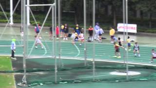 保良局陳守仁小學2014-12-4九龍西區小學田徑運動大會(男子乙組4x100m接力决賽)