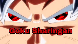 2d animation Goku Sharingan + rinnegan #2danimation #naruto #dragonball #anime