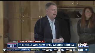 The polls are now open across Indiana