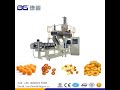 Puffed Maize Corn Ring Corn Sticks Curl Cheese ball Snacks Food Extruder Machine processing line