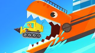 Dinosaur Ocean Explorer 🚢 -  Ocean Explorer Game for Kids | Kids Learning | Kids Games | @Yateland