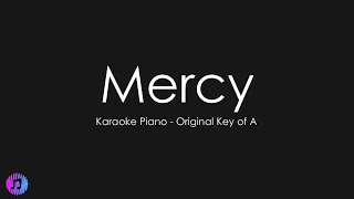 Mercy | Elevation Worship & Maverick City | Piano Karaoke [Original Key of A]