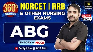 360 Degree Series | Special MCQs & PYQs #1044 | NORCET & Nursing Exam Special | Mukesh Sir