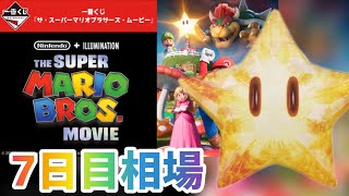 【一番くじ『ザ・スーパーマリオブラザーズ・ムービー』】5/13 発売開始の一番くじ 7日目相場を調べてみた