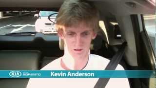 Kia Open Drive 2013: Kevin Anderson - Australian Open 2013