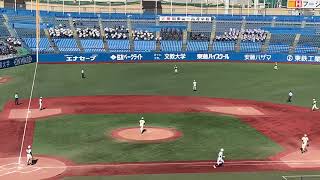 【現地ダイジェスト】関東一 vs 二松学舎（2021秋季）