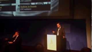 Carlos Creus Moreira, CEO WISeKey Presentation Future Football Stadiums at FIFA Headquarters