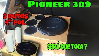 SUB PIONEER EM CAIXA GRANDE - 3 DUTOS 4 POL - SERÁ QUE TOCA BEM?