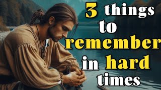 3 things to remember in hard times|Buddhism|Motivational story in english|#buddha #motivation