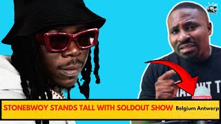 Stonebwoy Proves Why He’s The SRC President Of Ghana Music Shutdown SoldOut Show In Antwerp-Belgium