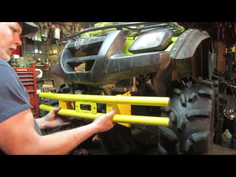 My atv needs a bumper, lets build it My atv needs a bumper, lets build it