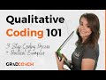 Qualitative Coding Tutorial: How To Code Qualitative Data For Analysis (4 Steps + Examples)