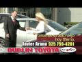 Javier Arana at Dublin Toyota 