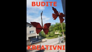 Budite kreativni - Leptir