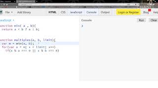 Project Euler problem 1 in JavaScript : Multiples of 3 and 5