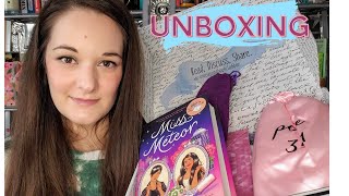 Book Box Unboxing + Reading Vlog | Once Upon a Book Club and Miss Meteor