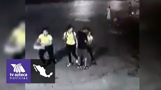 Video: Asalta a estudiantes cuchillo en mano