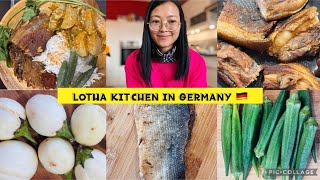 Naga Girl 1st official Lotha Cooking Vlog in Germany🇩🇪MUBKANG / Crazy food prices at India store 🥺