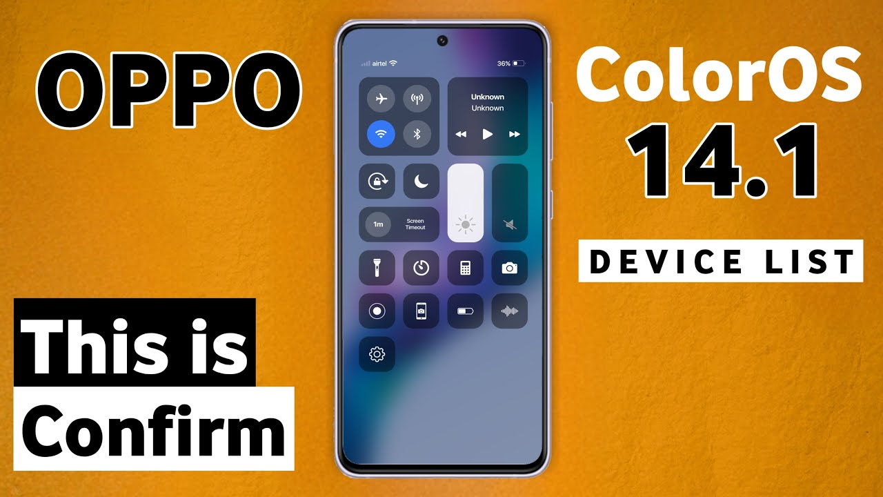 Oppo ColorOS 14.1 Update : New Features | Oppo F21,F19,F23 Pro Plus,A53 ...