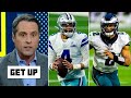 GET UP | Dan Graziano: Jalen Hurts' Eagles found blueprint for win, Dak' Cowboys way off playoff run