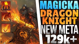 🔥Magicka Dragonknight 129k+ NEW PvE META「U41 Scion of Ithelia」