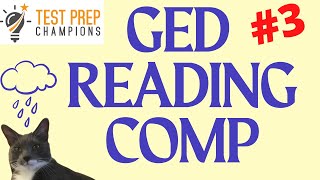 GED Reading Comprehension Practice & Strategy Part 3 for a higher score