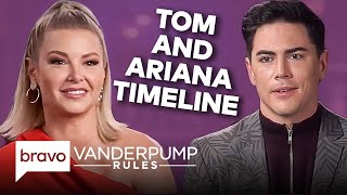 Tom Sandoval and Ariana Madix's Relationship Through the Years on Vanderpump Rules | Bravo