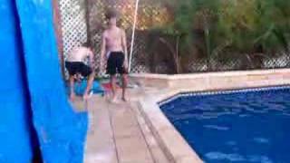 Pushed in pool