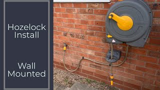 Hozelock Wall Mounted Fast Reel | Neat installation | Unboxing.