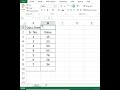 How to Merge Two or More Cells in Excel | How to color cells in Excel