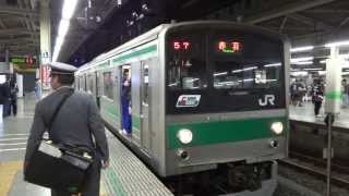 JR埼京線205系普通赤羽行き池袋駅発車/JR Saikyo Line 205 series/2013.06.02