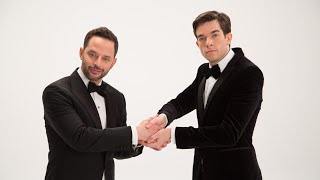John Mulaney and Nick Kroll being best friends for 7 minutes and 7 seconds