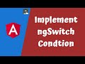 39. How to use ngSwitch, ngSwitchCase, ngSwitchDefault Directive in the Angular Template.