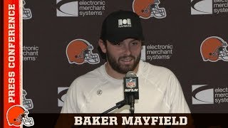 Baker Mayfield Talks Finding a Groove on Offense w/ OBJ | Browns Press Conferenc