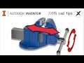 How to simulate a vise/vice movement | Autodesk Inventor