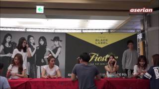 [15.05.30] 피에스타(FIESTAR) BLACK LABEL 부산 팬싸인회