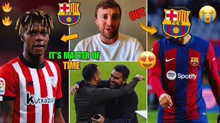 ✈️HERE WE GO🔥 CONFIRMED✅ NICO WILLIAMS TO BARCELONA😍 BARCELONA PLAYER OUT😭 BARCELONA NEWS TODAY!