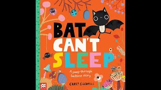 《繪出英文力》介紹： Bat Can’t Sleep