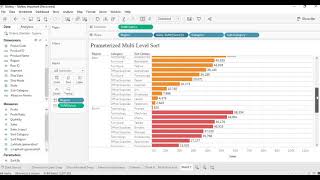 Tableau Multi Level Sort | Sort