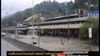 ശബരിമലയിലെ നിര്‍മാണ പ്രവര്‍ത്തനങ്ങള്‍ മുടങ്ങി