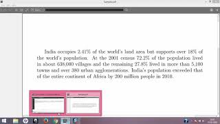 Implications Blank Spaces in LaTeX