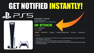 Get Notified INSTANTLY When the PS5 is in Stock! (EASY) | SCG