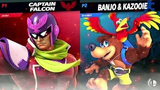 Bradoof (Banjo \u0026 Kazooie) vs ander (Captain Falcon) - WR3 - Protostar #53 Redemption