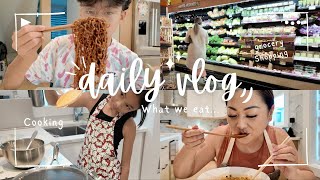 Daily Vlog *What we ate, Cooking and Grocery MOMVlog | JustSissi